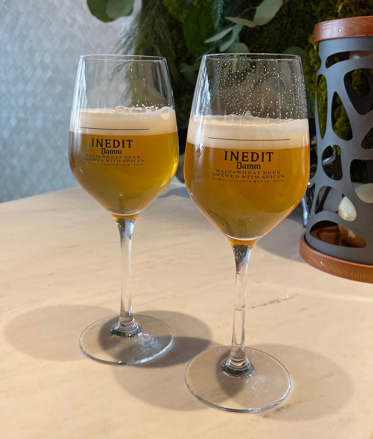 Inedit Lager Beer from Spain Pan & Vino on draught 
